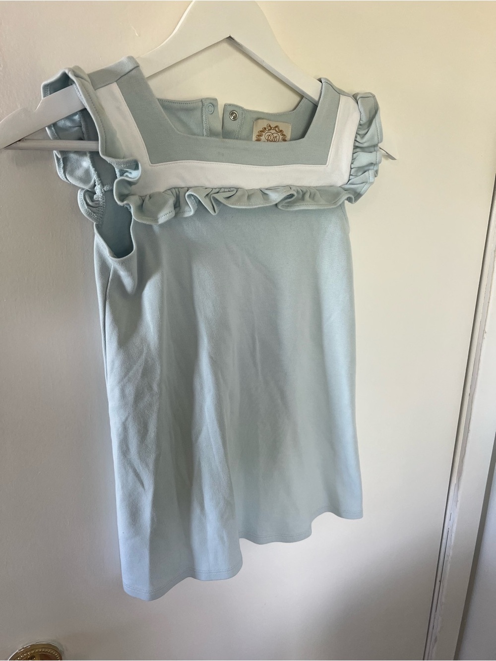 Beaufort Bonnet Ruffle Trim Sleeveless Dress